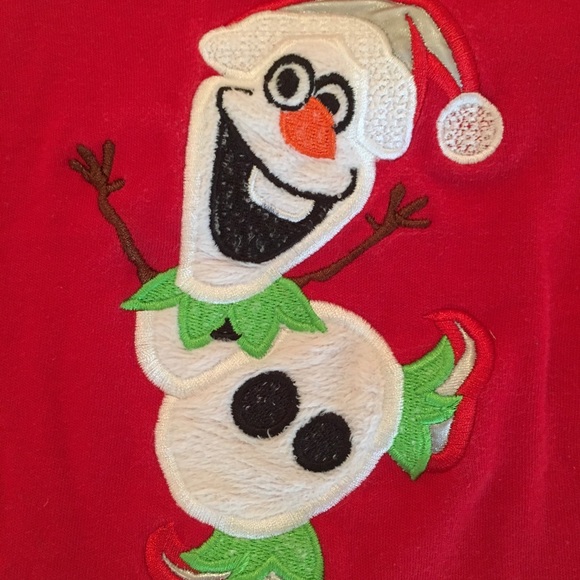 Blossom Blanks Olaf Top frozen Elsa Anna - Picture 2 of 4